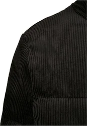 Urban Classics Boxy Corduroy Puffer Jacket (1-St) Schwarz