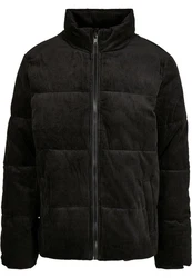 Urban Classics Boxy Corduroy Puffer Jacket (1-St) Schwarz