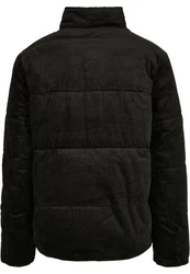 Urban Classics Boxy Corduroy Puffer Jacket (1-St) Schwarz