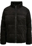 Urban Classics Boxy Corduroy Puffer Jacket (1-St) Schwarz