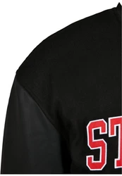 Starter Black Label Starter Team Jacket Dunkelrot/Schwarz/Rot