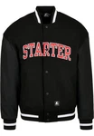 Starter Black Label Starter Team Jacket Dunkelrot/Schwarz/Rot