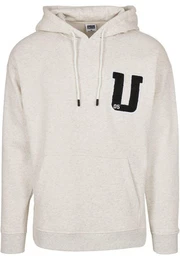 Kapuzensweatshirt Herren Oversized Frottee Patch Hoody (1-tlg)