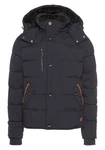 Bruno Banani Steppjacke für Übergangswetter Schwarz/Dunkelgrau/Dunkelblau