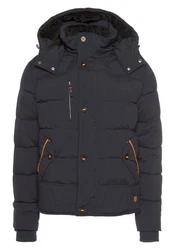 Bruno Banani Steppjacke für Übergangswetter Schwarz/Dunkelgrau/Dunkelblau