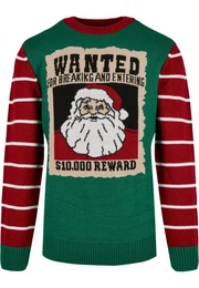 Rundhalspullover Herren Wanted Christmas Sweater (1-tlg)
