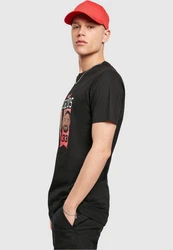MisterTee T-Shirt True Legends Tee Rot/Schwarz/Dunkelrot/Bordeaux