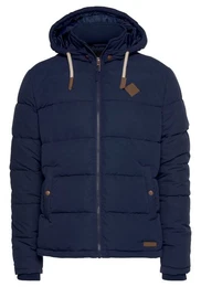 Steppjacke leicht, wasserabweisend, modischer Stil, mit dekorativen Badges