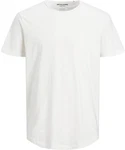 Jack & Jones T-Shirt BASHER TEE Weiß/Khaki/Creme/Grau