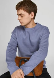 Jack & Jones Sweatshirt JJESTAR BASIC SWEAT CREW NECK NOOS (4012) Blau