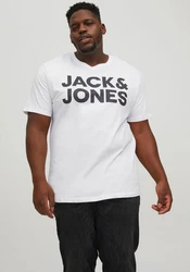 Jack & Jones T-Shirt JJECORP LOGO schwarz/wei