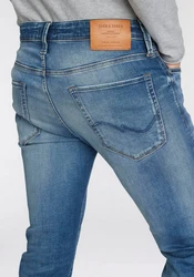 JACK & JONES Jeans 'Glenn' Blau/Hellblau