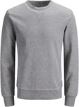 Jack & Jones Plus Sweatshirt BASIC SWEAT CREW NECK Grau/Hellgrau/Dunkelgrau