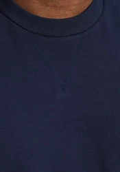 Jack & Jones Plus Sweatshirt BASIC SWEAT CREW NECK dunkelblau