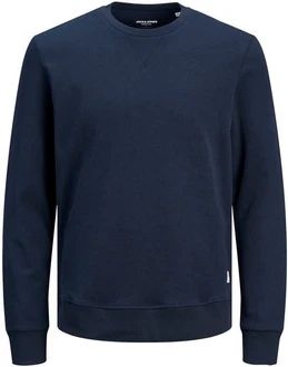 Jack & Jones Plus Sweatshirt BASIC SWEAT CREW NECK dunkelblau Jack & Jones Plus Sweatshirt BASIC SWEAT CREW NECK dunkelblau