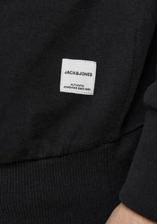 Jack & Jones Plus Sweatshirt BASIC SWEAT CREW NECK schwarz