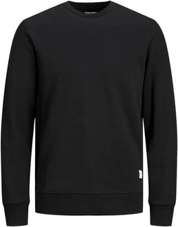 Jack & Jones Plus Sweatshirt BASIC SWEAT CREW NECK schwarz Jack & Jones Plus Sweatshirt BASIC SWEAT CREW NECK schwarz