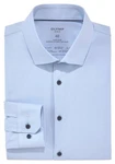OLYMP Businesshemd No. Six 24/Seven Jersey Hemd Dunkelblau/Hellblau/Türkis