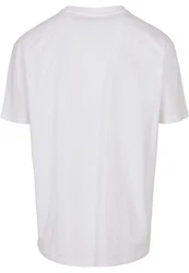 URBAN CLASSICS T-Shirt Script Logo Tee Weiß/Mischfarben/Rosa