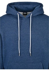 Urban Classics Sweatshirt Basic Hoody Dunkelblau/Blau/Grau