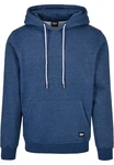 Urban Classics Sweatshirt Basic Hoody Dunkelblau/Blau/Grau