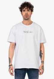 T-Shirt Syracuse mit modischem Marken-Schriftzug