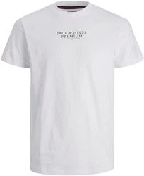 JACK & JONES T-Shirt JPRBLUArchie Weiß/Creme/Grau/Braun/Beige