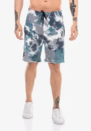 Shorts Margate mit Batik-Muster
