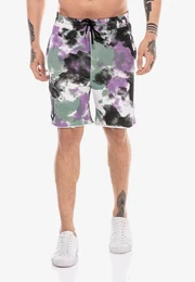 Shorts Margate mit Batik-Muster