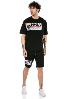 RedBridge Sweatshorts Herren Shorts Nasa Print RedBridge Sweatshorts Herren Shorts Nasa Print