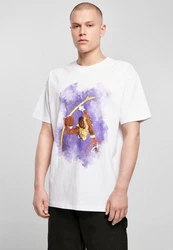 Mister Tee Unisex Basketball Clouds 2.0 Oversize Tee Rot