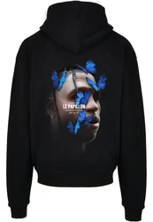 MisterTee Sweatshirt Le Papillon Hoody Schwarz