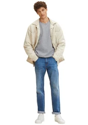 TOM TAILOR Slim-fit Jeans Khaki/Beige/Blau