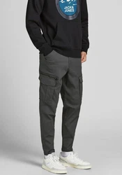 JACK & JONES Hose JJIAce JJDex dunkelgrau