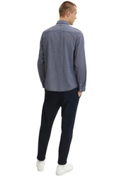TOM TAILOR Hemd marine/wei