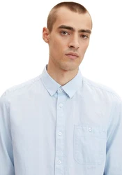 TOM TAILOR Hemd hellblau