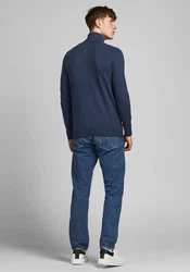 JACK & JONES Pullover JJEEmil Dunkelblau/Blau