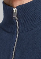 JACK & JONES Pullover JJEEmil Dunkelblau/Blau