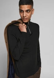JACK & JONES Pullover JJEEmil Schwarz
