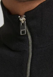 JACK & JONES Pullover JJEEmil Schwarz
