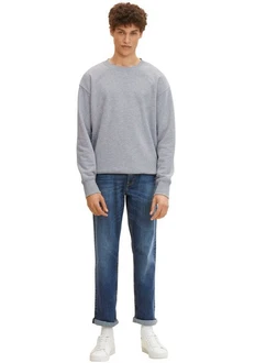 TOM TAILOR 5-Pocket Jeans MARVIN Grau/Blau/Hellblau