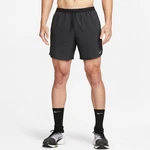 NIKE Sportshorts Dri-FIT Stride Herren Running Shorts grau/schwarz
