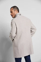 bugatti Wintermantel extra warm gefttert Grau/Beige/Braun