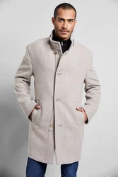 bugatti Wintermantel extra warm gefttert Grau/Beige/Braun