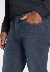 Arizona Stretch-Jeans Willis Straight-Fit Blau/Dunkelblau/Grau/Hellblau