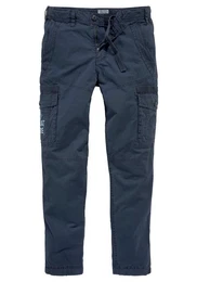 Cargohose mit Logoschrift
