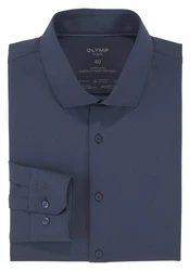 OLYMP Businesshemd No. Six 24/Seven Jersey Hemd Dunkelblau