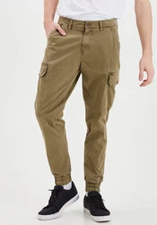 Blend Cargohose BHNAN (1-tlg) Khaki/Braun/Dunkelgrün