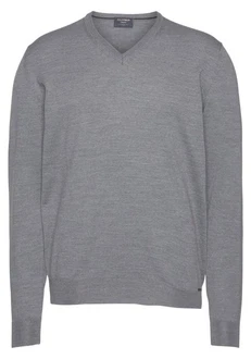 OLYMP V-Ausschnitt Pullover Strick Casual 