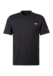 KangaROOS Kurzarmshirt T-Shirt (2er-Pack) mit KangaROOS Print auf der Brust Dunkelgrau/Dunkelblau/Grau